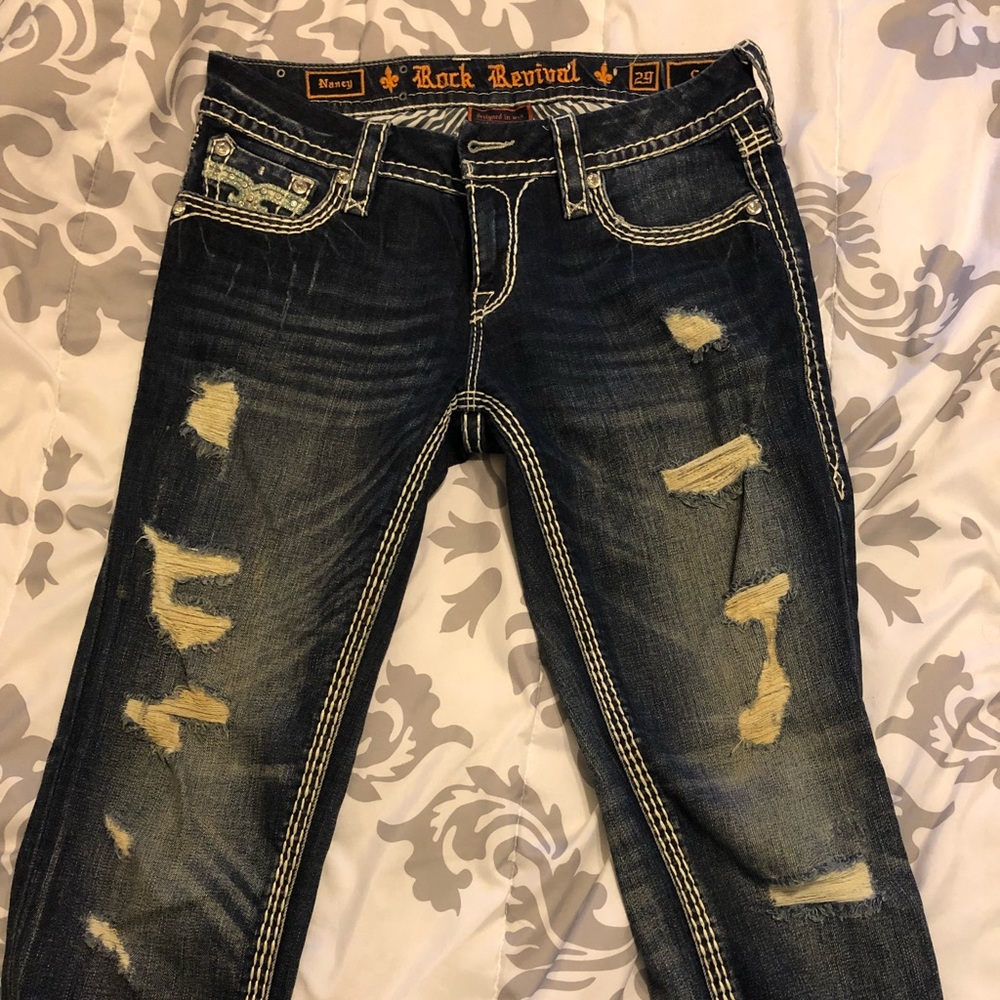 Rock Revival Capris Size 29